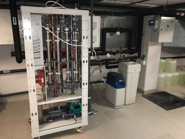 АКВАХЛОР-1000 на объекте: Московская область 2023 г. (Спа-комплекс)