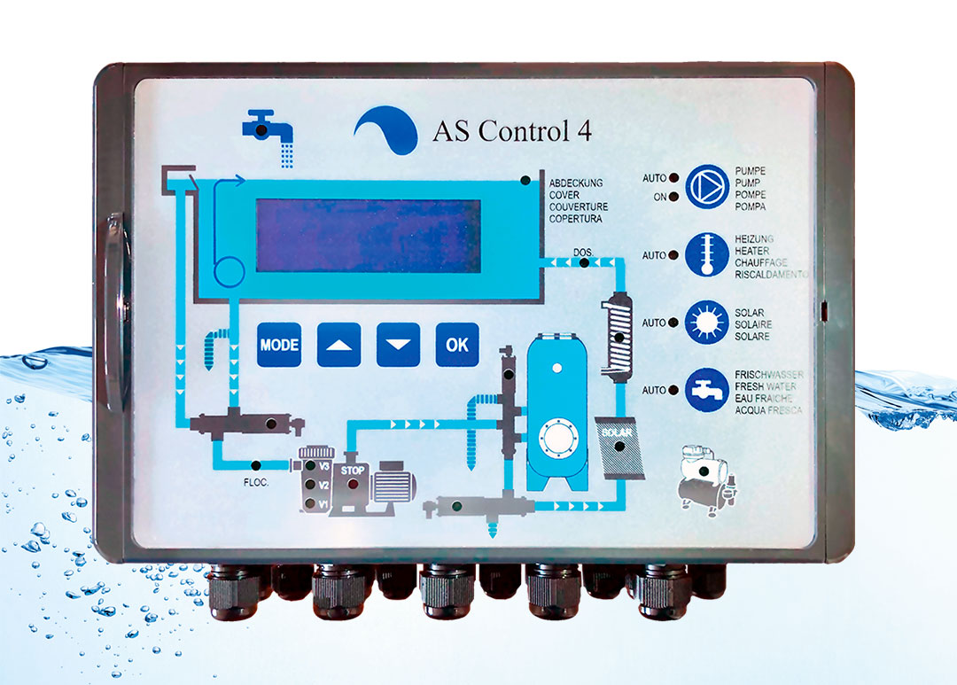 AS Control 4 — новая система управления бассейном