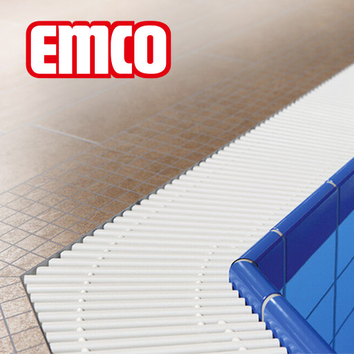 Переливные решетки для бассейна из пластика EMCO